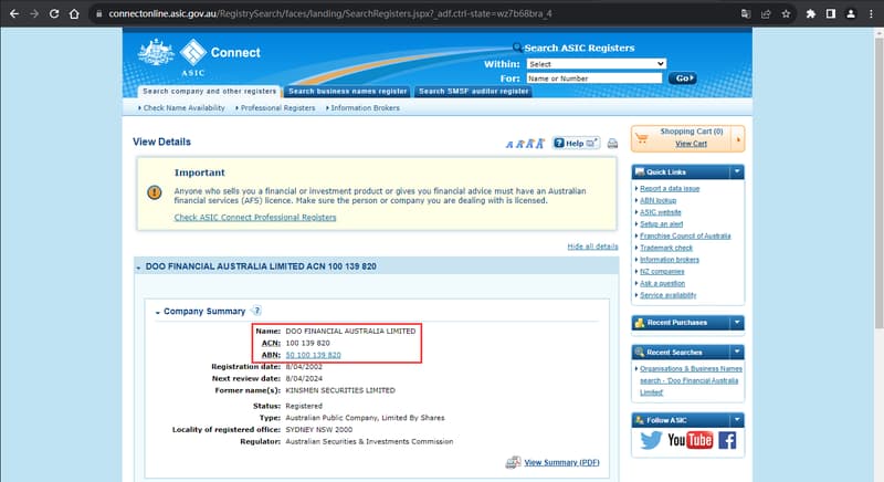 官网显示公司注册信息查询5