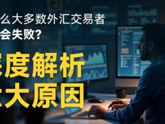 外汇市场因其高流动性和高杠杆特性，吸引了无数投资者。然而，根据多数外汇经纪商的数据，约 **70%至75%的交易者最终以亏损收场**。换句话说，如果年初有100位交易者入金，到年底只有25至30位能维持正收益。