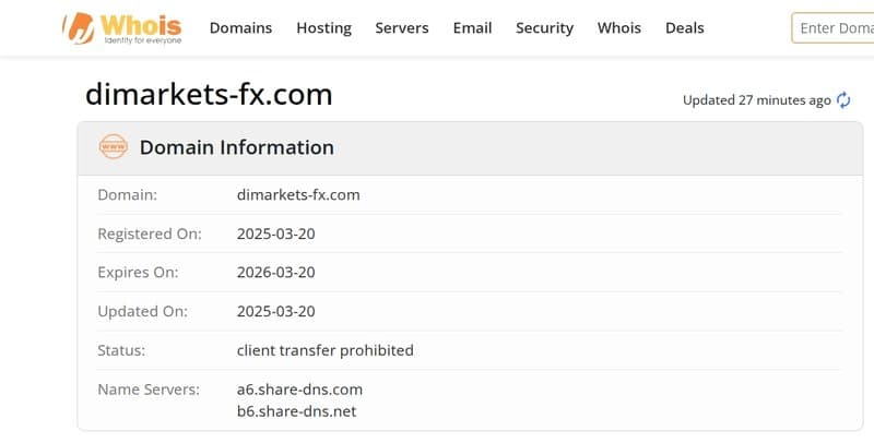 Domain Registration Date