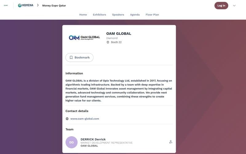 OAM Global自称是Opix Technology（辰德外汇）的部门