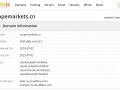 Scope Markets是一家成立于2019年的金融服务平台，总部位于塞浦路斯。提供外汇、股票、金属、能源、期货、指数等差价合约（CFD）