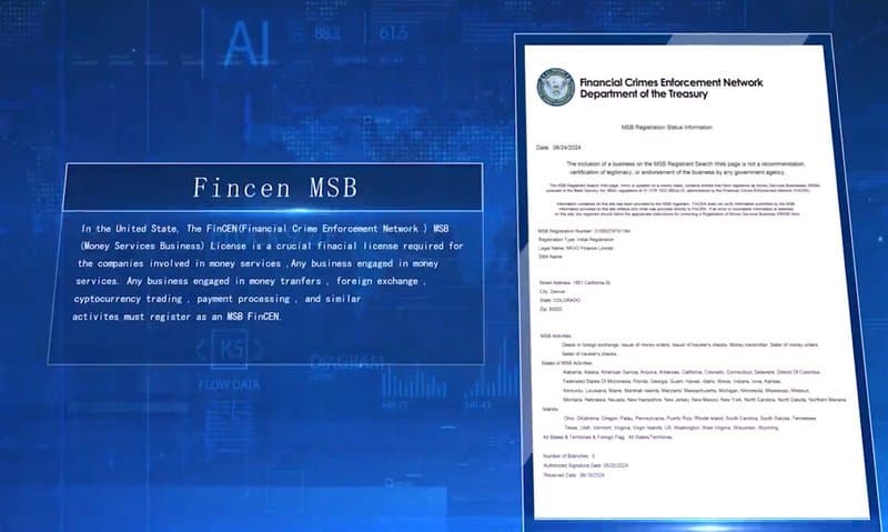 NKVO官网视频当中的MSB牌照