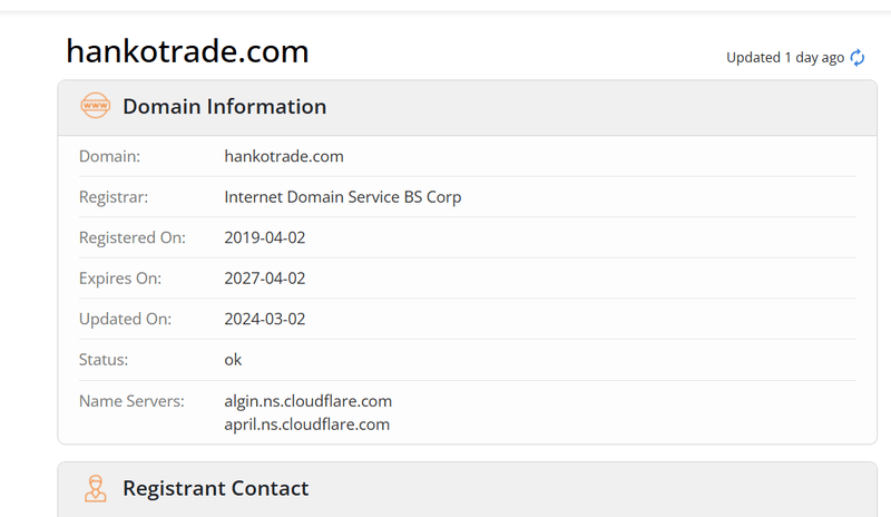 11.15  hankotrade  域名信息