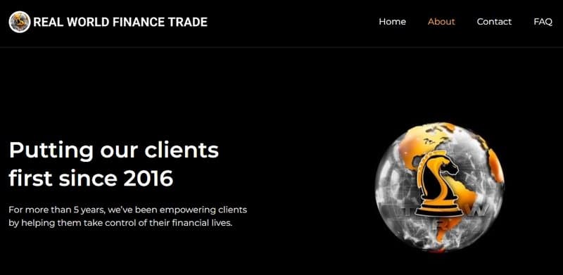 Real World Finance Trade的公司背景