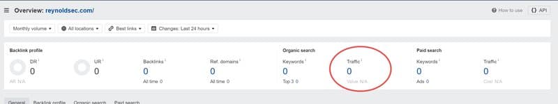 Reynold Internatio<i></i>nal Securities Ltd website traffic
