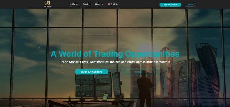 Bovei Financial Limited官网