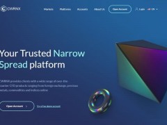 CWRNX简介CWRNX 是一家最近注册的经纪商，声称提供多种市场的投资服务，包括外汇、数字货币、金属、能源、商品和指数。然而，许