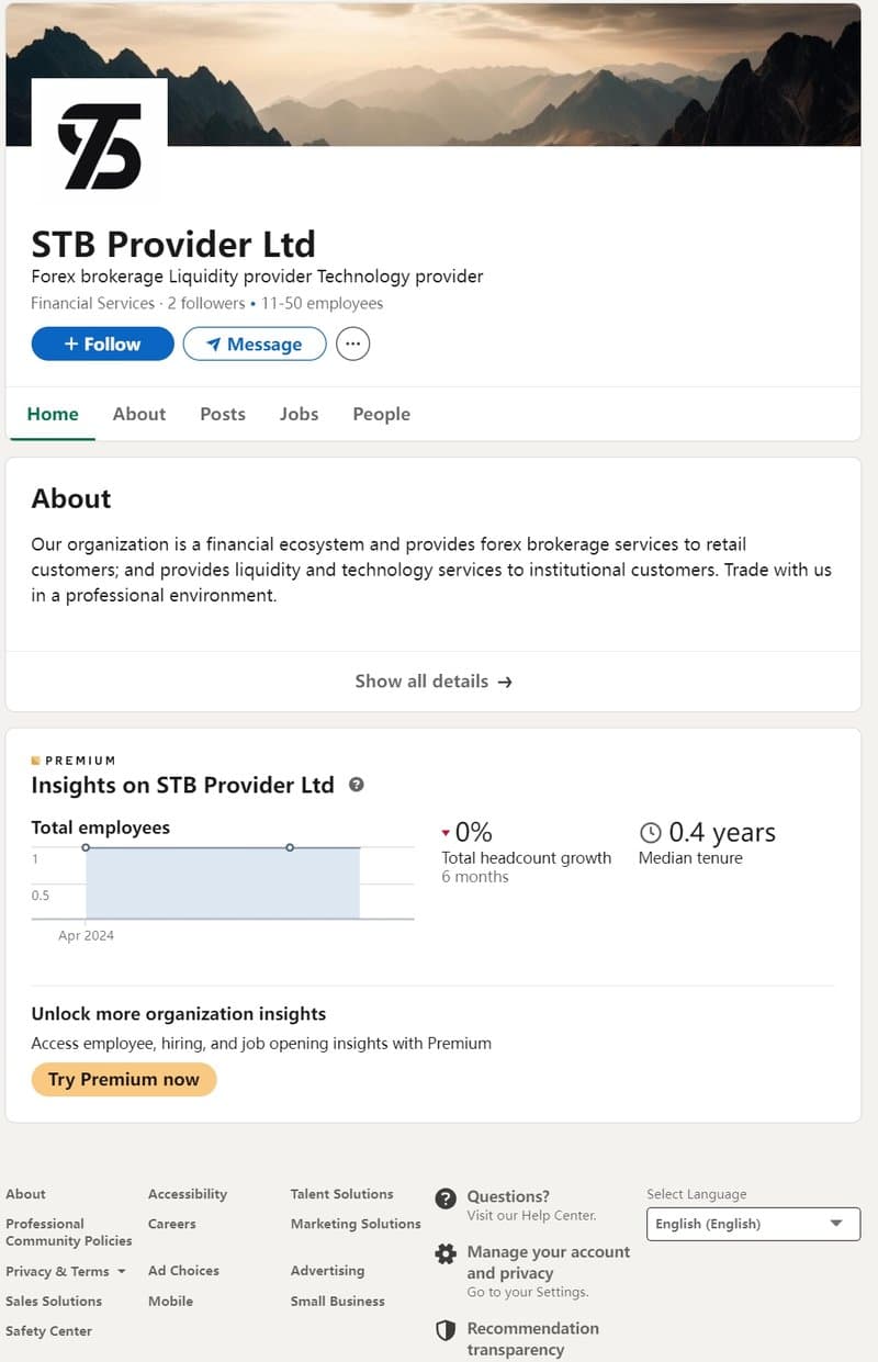 STB Provider的社交媒体