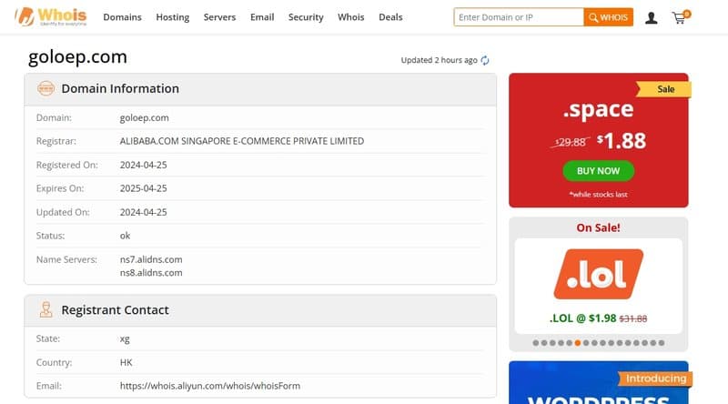 MEFIC Capital的whois信息