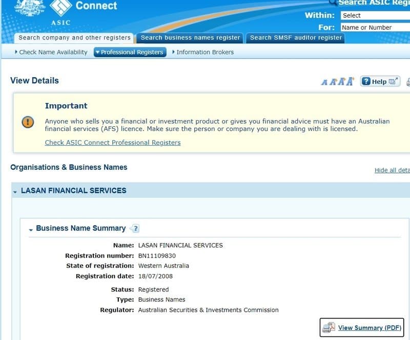 LeaSen Financial Limited