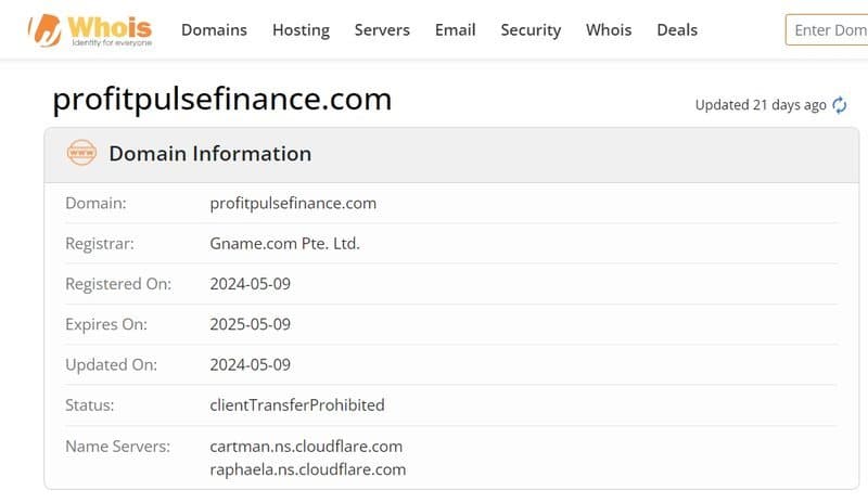 企业域名注册时间