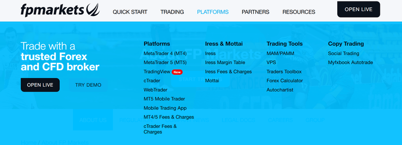 A<i></i>bout FP Markets