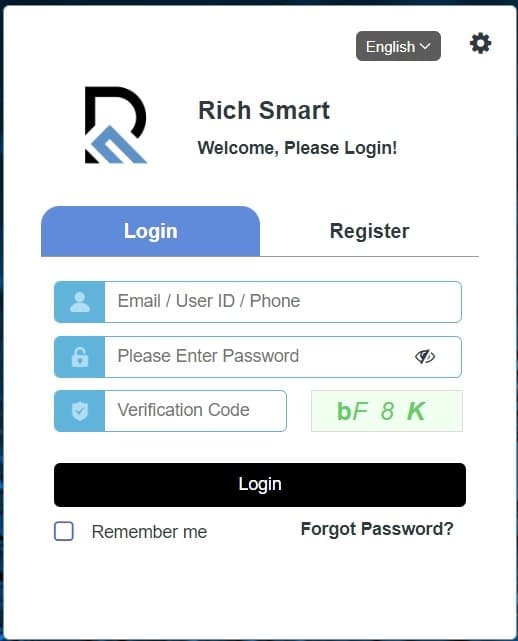 Rich Smart Finance login