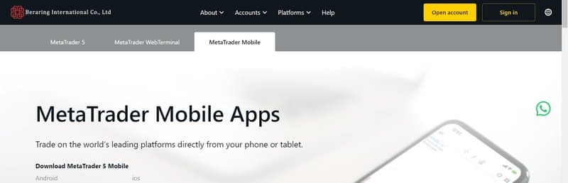 Beraring Internatio<i></i>nal Co., Ltd的监管信息