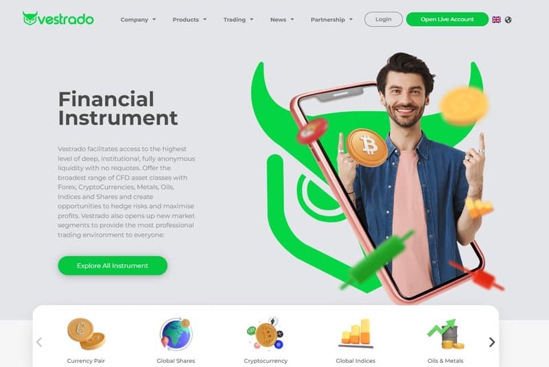 vestrado的取款方式