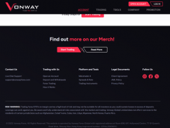 Vonway基本信息简介：Vonway是一家2017年成立于香港的外汇经纪商，总部位于香港，主营业务为 外汇、指数、股票和商品等。Vonway