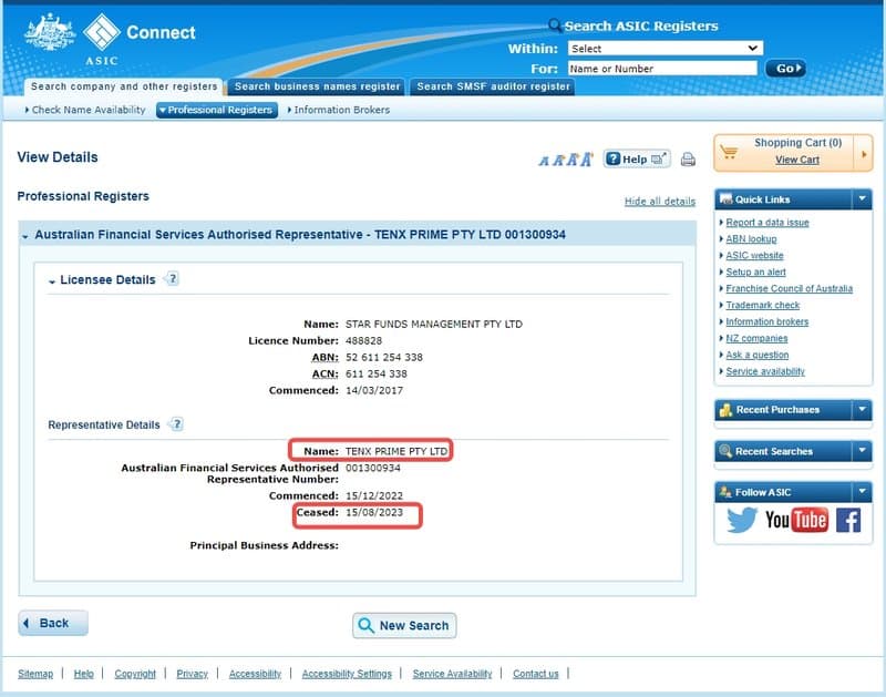 TenX Prime的ASIC监管