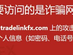 英国金融行为监管局(FCA)发布了一则投资者警示公告，公告内容称一家名为“TRADELINKFX”的公司可能在未获FCA授权的情况下，向投资者非法提供金融服务或产品。