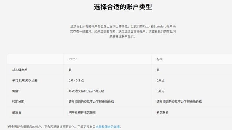 激石  账户类型